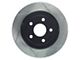 StopTech Sport Slotted Rotor; Rear Driver Side (06-10 Jeep Grand Cherokee WK SRT8)