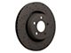 Hawk Performance Talon Cross-Drilled and Slotted Rotors; Rear Pair (93-98 Jeep Grand Cherokee ZJ)