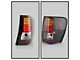 LED Tail Lights; Black Housing; Clear Lens (99-04 Jeep Grand Cherokee WJ)