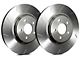 SP Performance Slotted Rotors with Silver ZRC Coated; Rear Pair (93-98 Jeep Grand Cherokee ZJ)