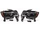 Plank Style Switchback Projector Headlights; Black Housing; Clear Lens (17-21 Jeep Grand Cherokee WK2 w/ Factory Halogen Headlights)