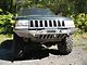 Affordable Offroad Modular Front Winch Bumper; Bare Metal (93-98 Jeep Grand Cherokee ZJ)