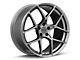 American Racing Crossfire Graphite Wheel; 20x9; 35mm Offset (93-98 Jeep Grand Cherokee ZJ)