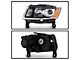 OEM Style Headlight; Black Housing; Clear Lens; Driver Side (14-16 Jeep Grand Cherokee WK2)