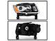 OEM Style Headlight; Black Housing; Clear Lens; Passenger Side (14-16 Jeep Grand Cherokee WK2)