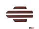 OMAC Door Sill Scuff Plates; Carbon Edition (11-21 Jeep Grand Cherokee WK2)