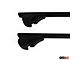 OMAC Roof Rack Cross Bars; Black (05-10 Jeep Grand Cherokee WK)