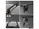 OMAC Top Roof Rack Cross Bars; Black (11-21 Jeep Grand Cherokee WK2)