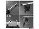 OMAC Top Roof Rack Cross Bars; Gray (11-21 Jeep Grand Cherokee WK2)