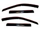 In-Channel Ventvisor Window Deflectors; Front and Rear; Dark Smoke (11-21 Jeep Grand Cherokee WK2)