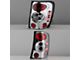 Euro Style Tail Lights; Chrome Housing; Clear Lens (99-04 Jeep Grand Cherokee WJ)