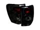 Euro Style Tail Lights; Chrome Housing; Smoked Lens (99-04 Jeep Grand Cherokee WJ)