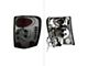 Euro Style Tail Lights; Chrome Housing; Smoked Lens (99-04 Jeep Grand Cherokee WJ)