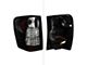 LED Tail Lights; Black Housing; Clear Lens (99-04 Jeep Grand Cherokee WJ)