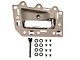 Interior Door Handle Repair Kit; Rear Passenger Side; Chrome and Beige (05-10 Jeep Grand Cherokee WK)