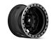 Fuel Wheels Anza Matte Black Wheel; 17x8.5; -6mm Offset (05-10 Jeep Grand Cherokee WK, Excluding SRT8)