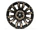 Fuel Wheels Blitz Matte Black Double Dark Tint Wheel; 17x9; 1mm Offset (99-04 Jeep Grand Cherokee WJ)