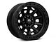 Fuel Wheels Covert Beadlock Matte Black Wheel; 17x9; -15mm Offset (05-10 Jeep Grand Cherokee WK, Excluding SRT8)