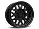 Black Rhino Delta Gloss Black Wheel; 17x9.5 (99-04 Jeep Grand Cherokee WJ)