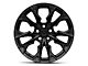 Fuel Wheels Flame Blackout Wheel; 20x10 (99-04 Jeep Grand Cherokee WJ)