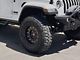 Mammoth General Matte Black Wheel; 17x9 (99-04 Jeep Grand Cherokee WJ)