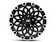 Rovos Wheels Guban Gloss Black Machined Wheel; 17x9 (05-10 Jeep Grand Cherokee WK, Excluding SRT8)