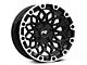 Rovos Wheels Guban Gloss Black Machined Wheel; 17x9 (05-10 Jeep Grand Cherokee WK, Excluding SRT8)