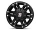 XD Monster II Matte Black Wheel; 17x9; -12mm Offset (99-04 Jeep Grand Cherokee WJ)