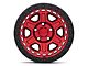 Black Rhino Reno Candy Red with Black Bolts Wheel; 17x9; -18mm Offset (99-04 Jeep Grand Cherokee WJ)