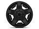 XD Rockstar II Matte Black Wheel; 17x8; 10mm Offset (99-04 Jeep Grand Cherokee WJ)