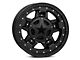 XD Rockstar III Matte Black Wheel; 17x9; -12mm Offset (05-10 Jeep Grand Cherokee WK, Excluding SRT8)