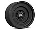 Black Rhino Solid Matte Black Wheel; 17x9.5; -18mm Offset (99-04 Jeep Grand Cherokee WJ)