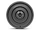 Black Rhino Solid Matte Gun Black Wheel; 17x9.5; -18mm Offset (99-04 Jeep Grand Cherokee WJ)