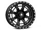 Mammoth Split 16 Beadlock Satin Black Wheel; 17x9; -6mm Offset (99-04 Jeep Grand Cherokee WJ)