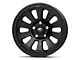 Fuel Wheels Tactic Matte Black Wheel; 18x9; -12mm Offset (22-24 Jeep Grand Cherokee WL)