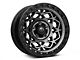 Fuel Wheels Unit Matte Gunmetal with Matte Black Ring Wheel; 17x9; -12mm Offset (99-04 Jeep Grand Cherokee WJ)