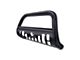 Bull Bar with Black Skid Plate; Black (08-10 Jeep Grand Cherokee WK)