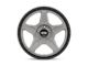 KMC Alpine Satin Gray with Black Lip Wheel; 18x8 (14-23 Jeep Cherokee KL)