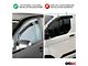 OMAC Bug Shield Hood Deflector and Window Visor Vent Rain Deflectors Set (15-18 Jeep Renegade BU)