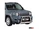 OMAC Push Bull Bar; Silver (19-23 Jeep Renegade BU)