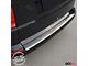 OMAC Rear Bumper Sill Cover Protector; Silver Steel (19-23 Jeep Renegade BU)