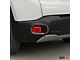 OMAC Rear Reflector Light Trim Frame; Dark Steel (15-23 Jeep Renegade BU)