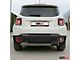 OMAC Rear Reflector Light Trim Frame; Silver Steel (15-23 Jeep Renegade BU)