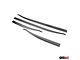 OMAC Side Door Molding Trim Skirt Garnish; Dark Steel (15-18 Jeep Renegade BU)