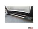 OMAC Side Door Molding Trim Skirt Garnish; Silver Steel (15-18 Jeep Renegade BU)