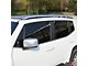 OMAC Window Molding Trim Streamer; Carbon Fiber Black (15-23 Jeep Renegade BU)