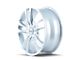 Touren TR22 Gloss Hyper Silver Wheel; 17x7; 40mm Offset (15-23 Jeep Renegade BU)