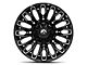 Fuel Wheels Strike Gloss Black Milled 6-Lug Wheel; 20x10; -18mm Offset (05-21 Frontier)