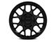 KMC Hatchet Matte Black 6-Lug Wheel; 17x8.5; 25mm Offset (05-21 Frontier)