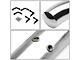 3-Inch Round Side Step Bars; Stainless Steel (05-21 Frontier King Cab)